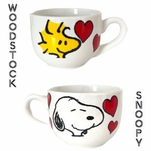 Peanuts Snoopy And Woodstock Mug Charlie Brown Snoopy & Woodstock Cup